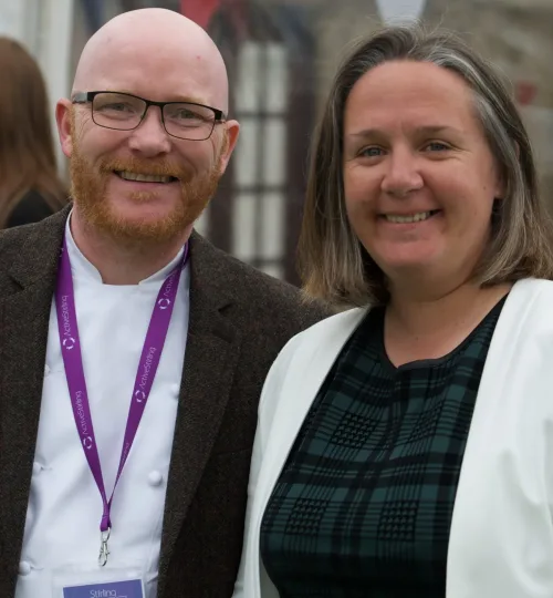 Kari Carswell and Gary MacLean